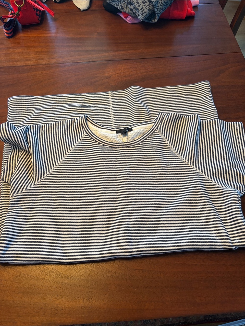 J crew sweatshirt dress